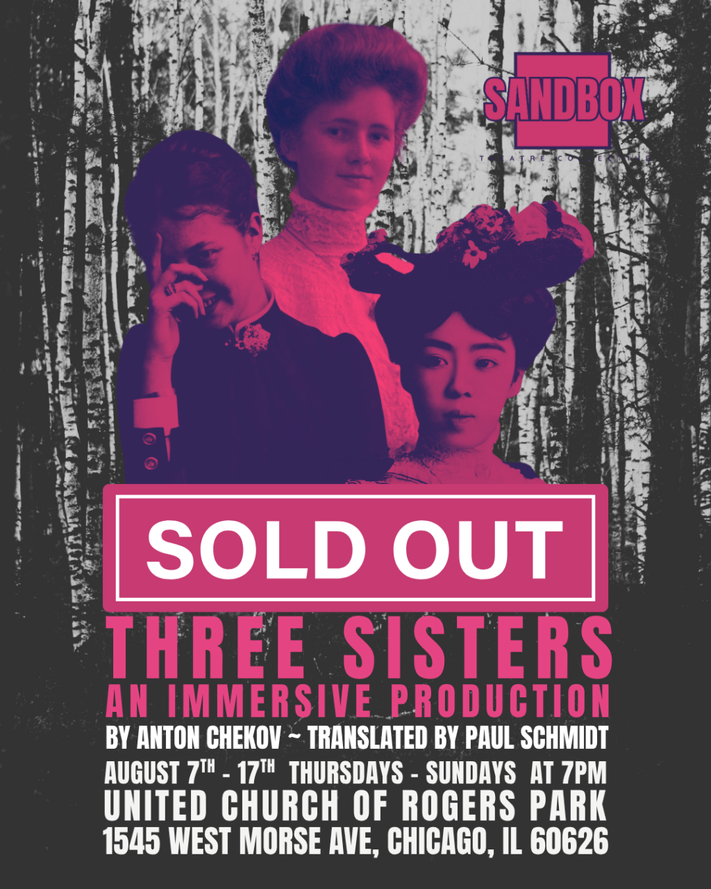 Sandbox Theatre Collective Presents Sold Out Run of Immersive Three&nbsp;Sisters